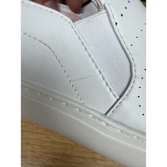 Kate Spade New York Azores White Leather Loafers Slip On Flats Womens 10B GUC - Picture 9 of 11